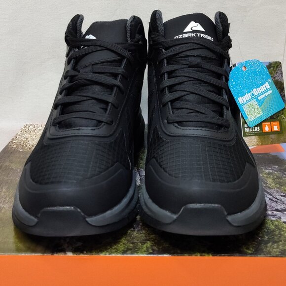 Ozark Trail Tech Hiker Waterproof Leather Outdoor Men's US 10 EUR 43 Shoes NIB - Picture 4 of 12
